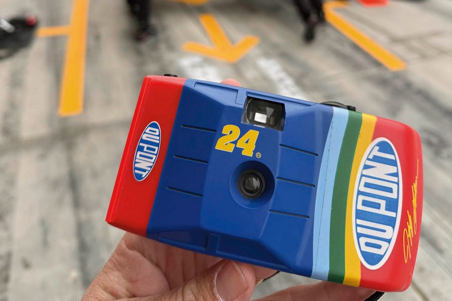Jamey Price used plastic NASCAR promotional film cameras from the 1990s to capture the highs, lows, and candid moments of modern day motorsport.
