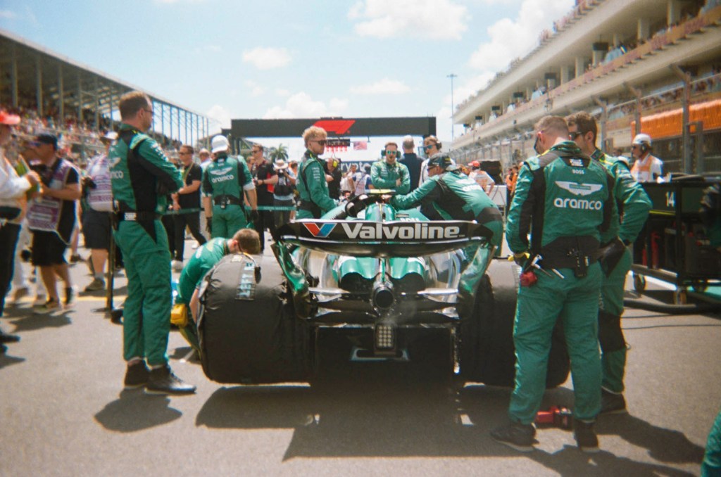 Automotive photographer Jamey Price used plastic NASCAR promotional film cameras from the 1990s to capture the highs, lows, and candid moments of modern day motorsport racing. Image Credit: Jamey Price