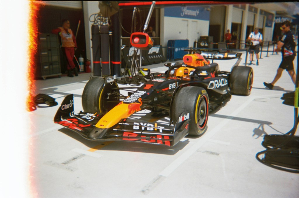 Automotive photographer Jamey Price used plastic NASCAR promotional film cameras from the 1990s to capture the highs, lows, and candid moments of modern day motorsport racing. Image Credit: Jamey Price