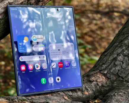The Samsung Galaxy Z Fold7 screen is impressively large Photo Joshua Waller