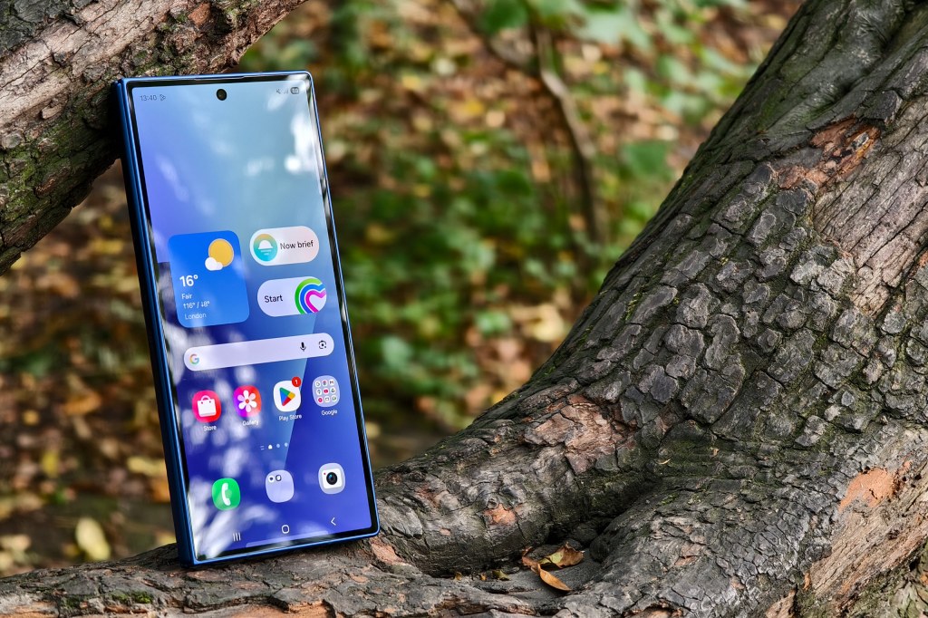The Samsung Galaxy Z Fold7 with 6.5inch cover screen. Image Joshua Waller