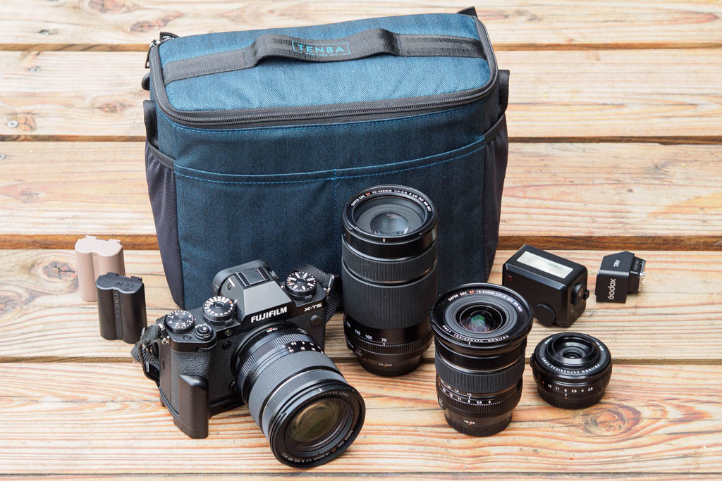 Tenba BYOB 10 with Fujifilm X-T5 kit