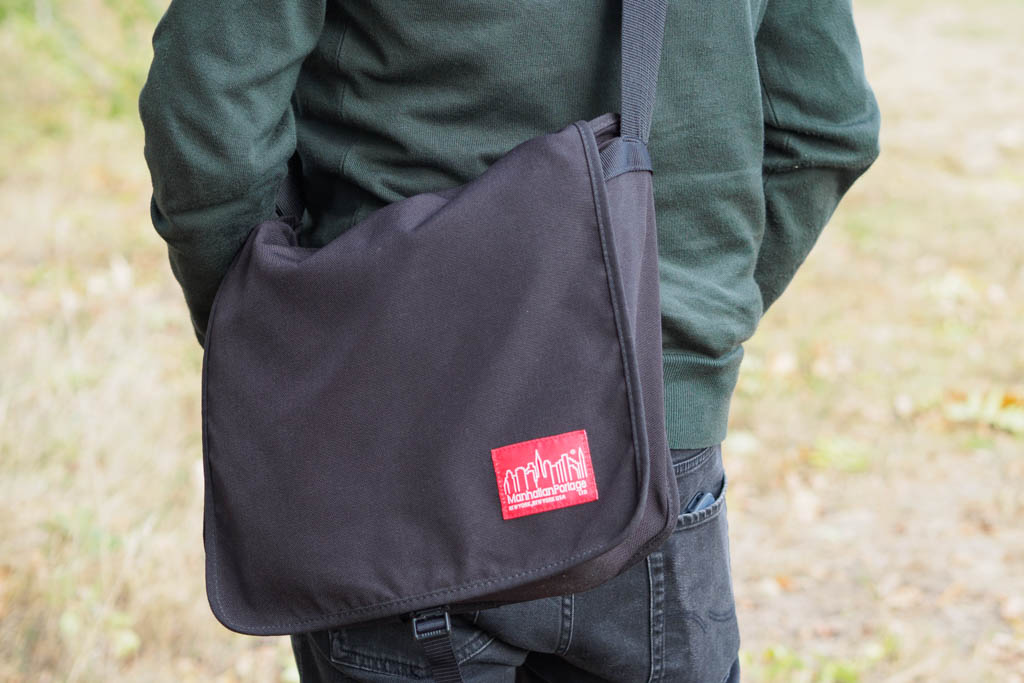 Tenba BYOB 10 inside messenger bag