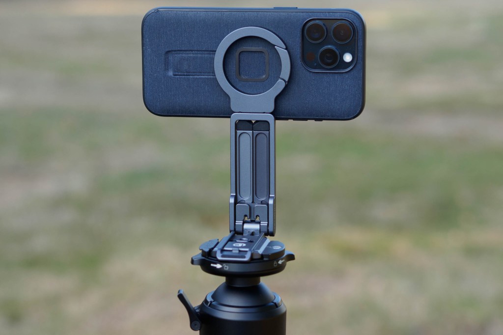 Ulanzi MA38 used as Arca Swiss adapter on tripod