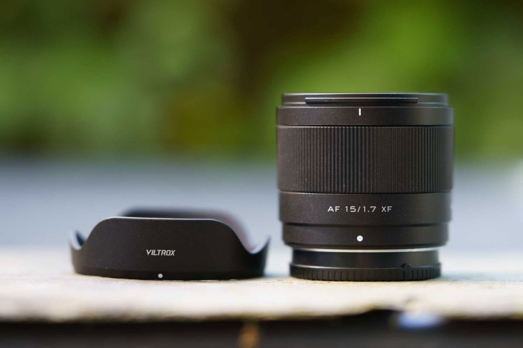 Viltrox AF 15mm F1.4 Air lens with lenshood