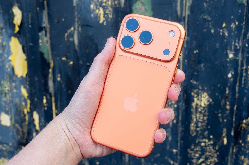 iPhone 17 Pro in hand