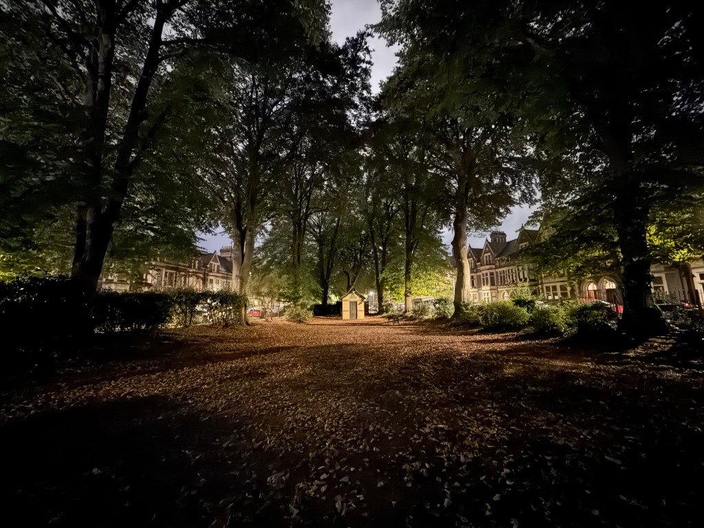 iPhone 17 Pro night mode ultra wide. Image credit: Amy Davies