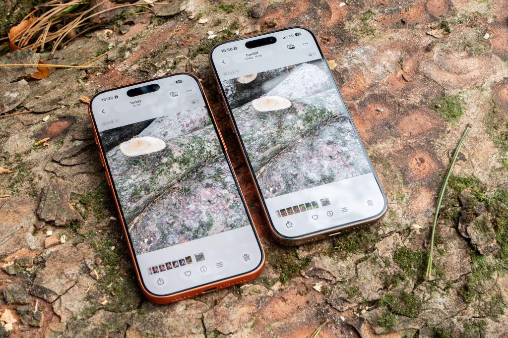 iPhone 16 Pro vs iPhone 17 Pro screen
