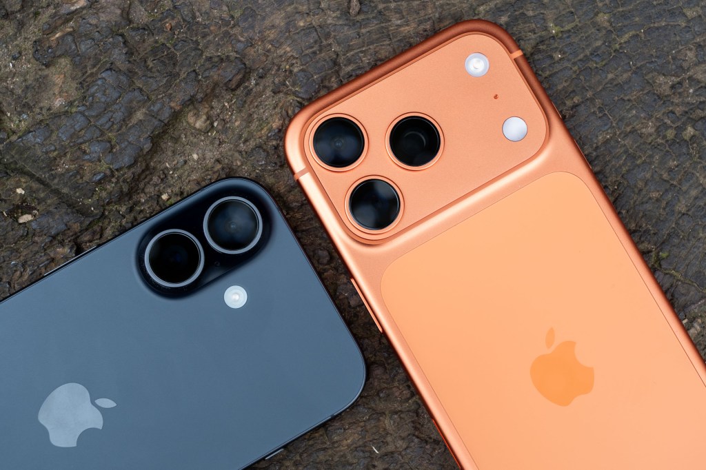 iPhone 17 Pro vs iPhone 17 side by side