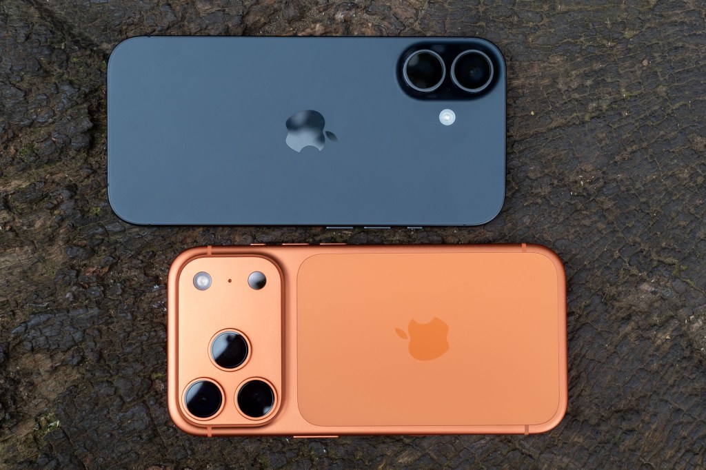 iPhone 17 Pro vs iPhone 17 side by side