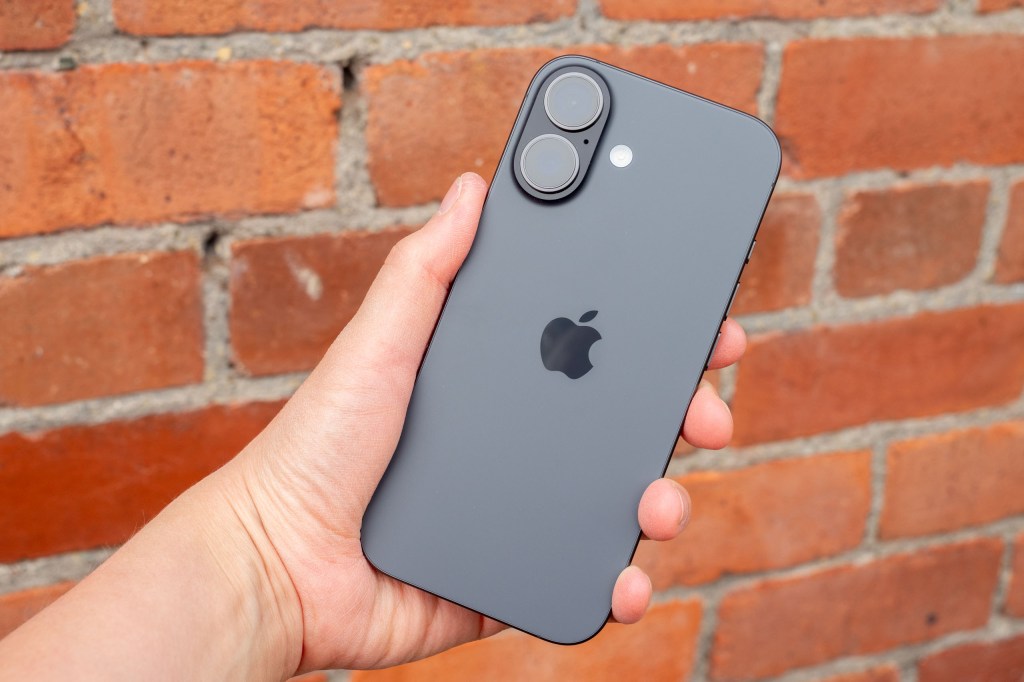 iPhone 17 in hand