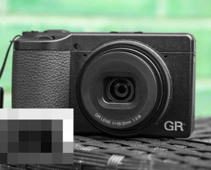 Ricoh GR IV Monochrome (mock-up). Image MG/AP
