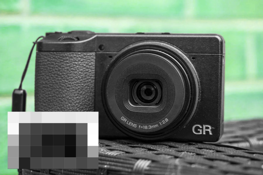 Ricoh GR IV Monochrome (mock-up). Image MG/AP