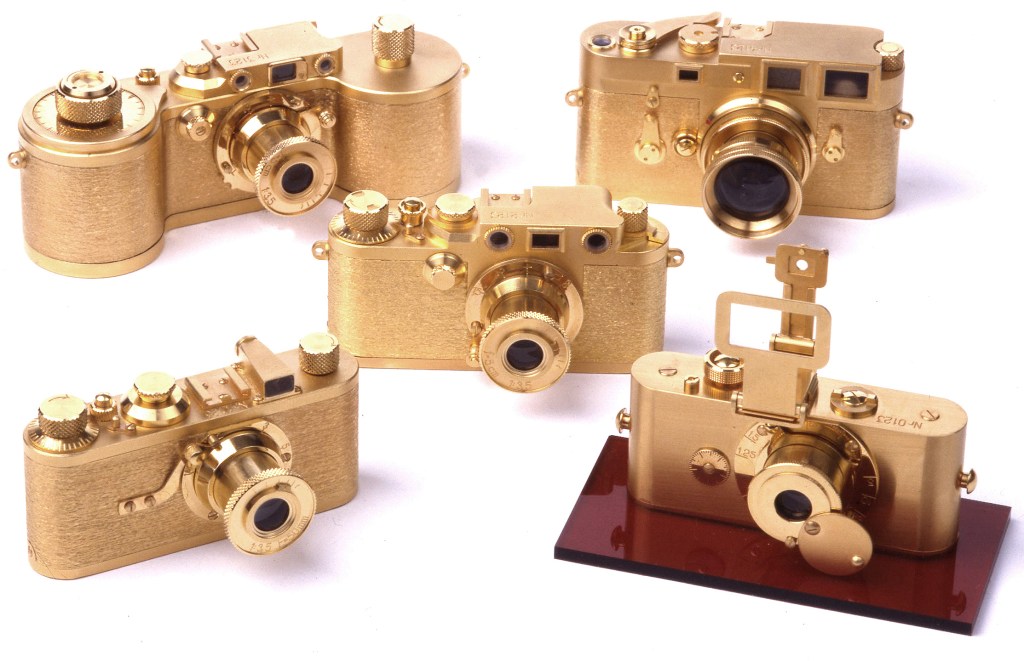 Gold-plated miniatures made in Sweden