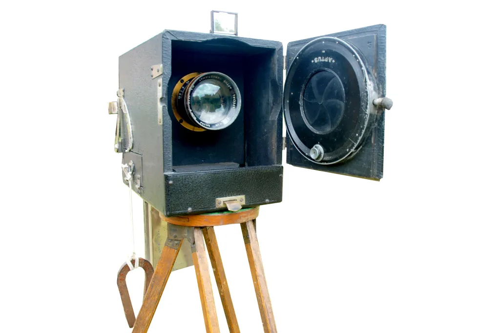 The Aptus shot and processed tintype images in only a few minutes. Credit: John Wade