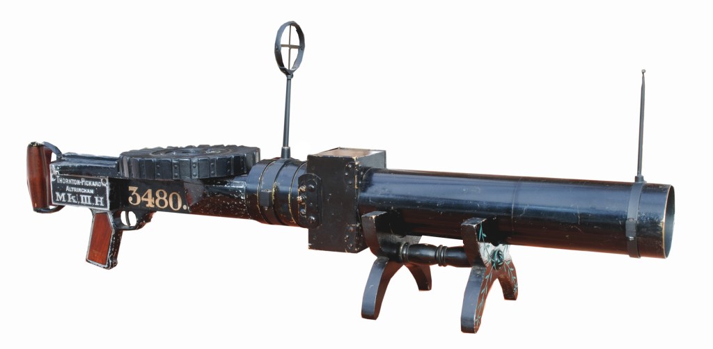 The Hythe Machine Gun Camera was made to train pilots in air-to-air combat. Credit: John Wade