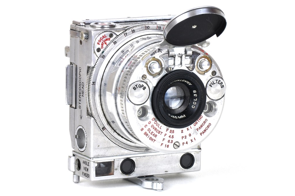 The Compass was one of the most complicated subminiature cameras ever made. Credit: John Wade