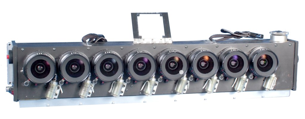 The Nimstec produced stereo images by using eight lenses. Photo courtesy of Tim Goldsmith