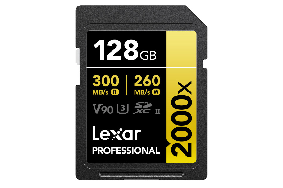Lexar Professional 128GB 2000x SDXC UHS-II
