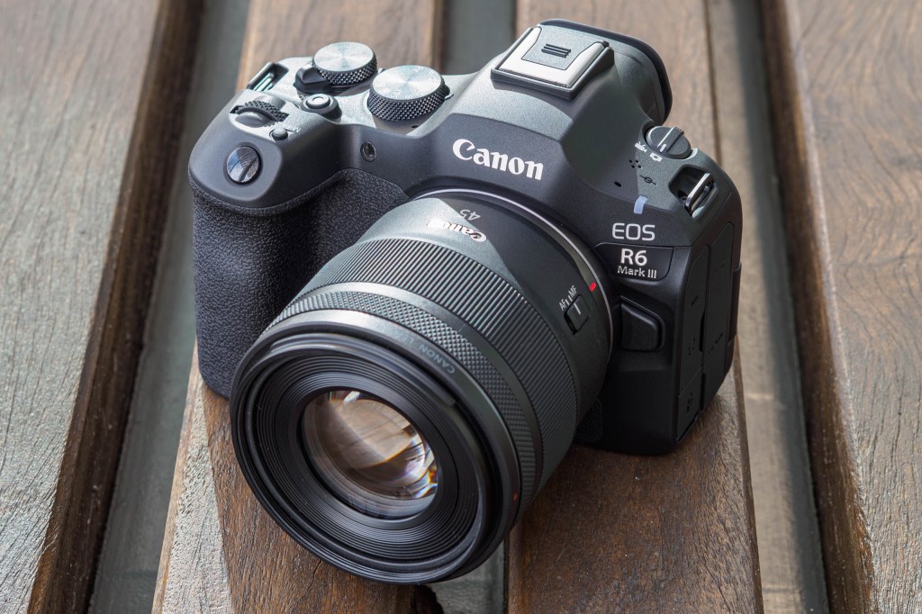 Canon RF 45mm F1.2 STM on the EOS 6D Mark III