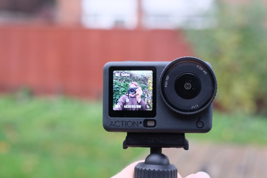 Hands-on photo of DJI Osmo Action 6