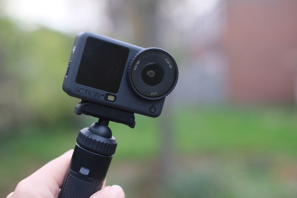 Hands-on photo of DJI Osmo Action 6