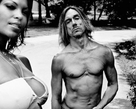 Iggy Pop, New York, 2003. Image Credit: Anton Corbijn SINGLE USE ONLY