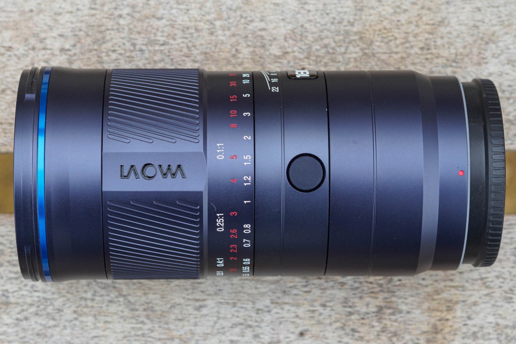 Laowa 180mm f/4.5 1.5x Ultra-Macro APO function button.