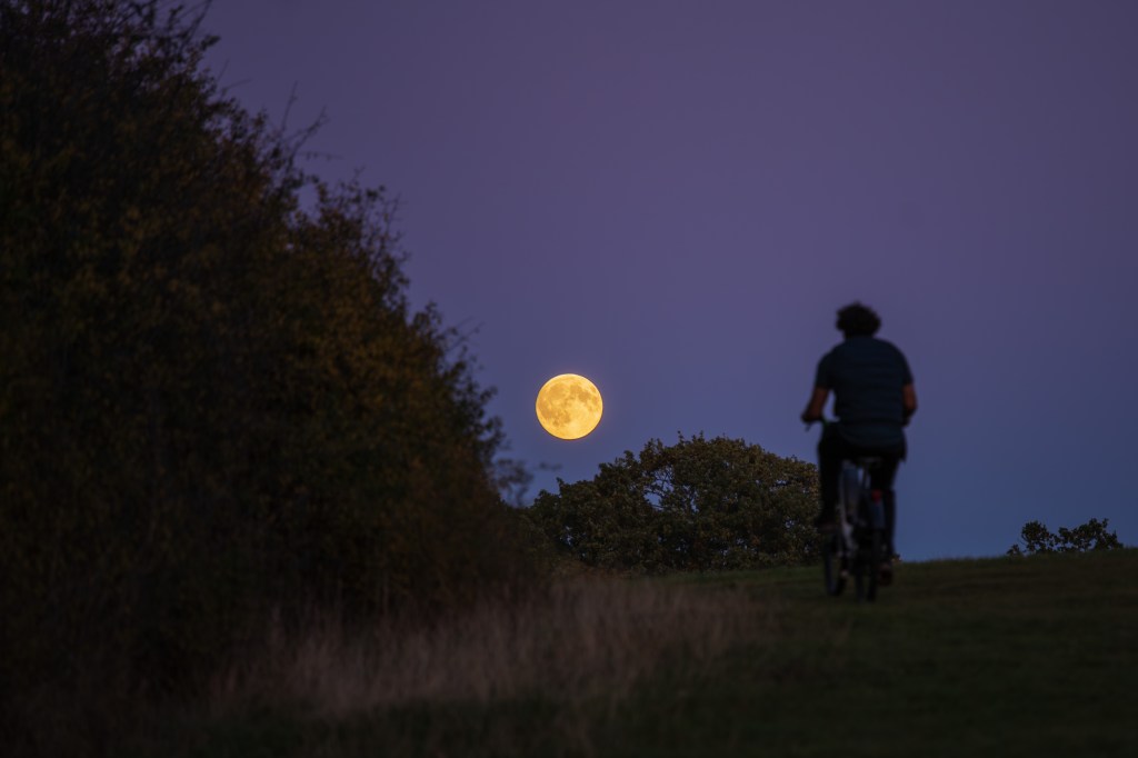 Laowa 180mm F4.5 1.5x Ultra-Macro APO moonrise sample image