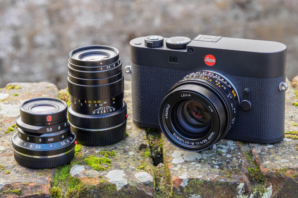 Leica M EV1 with 28mm f/5.6, 90mm f/4, and 35mm f/1.4 lenses 