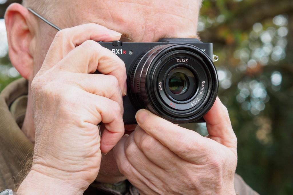 Sony RX1R III in use