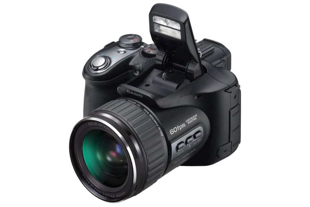 Casio Exilim EX-F1. Image: Casio.