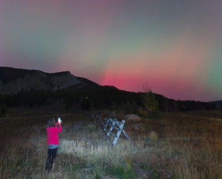 Northern Lights photography with iphone
