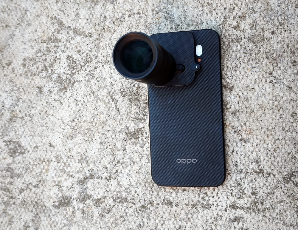 Oppo Hasselblad teleconverter