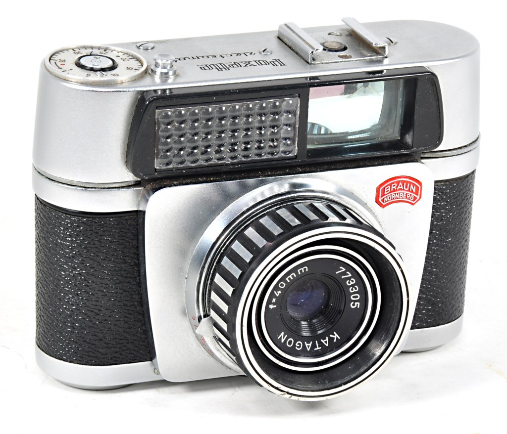 Paxette Electromatic, a rarely-seen auto-exposure camera from Braun