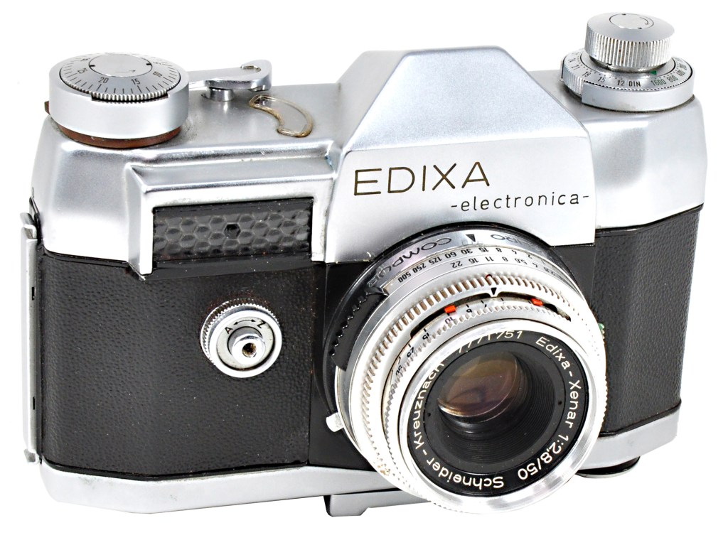 The Edixa Electronica had an unusual method of programming exposures