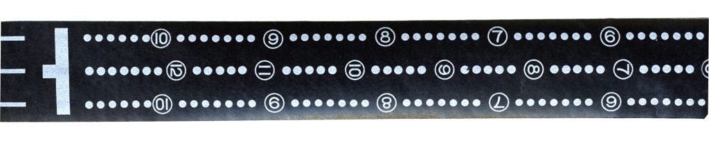 How Bolta film was numbered 1-12 and 1-10 for different formats
