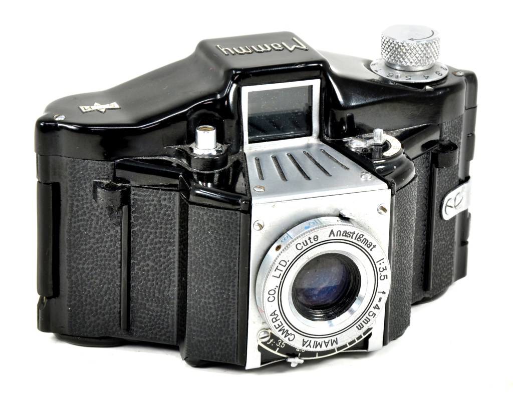 Mamiya Mammy, one of the more sophisticated Bolta film cameras