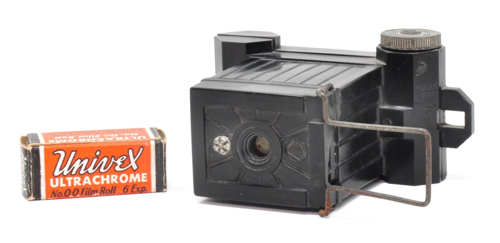 Univex A with a roll of Universal No. 00 film