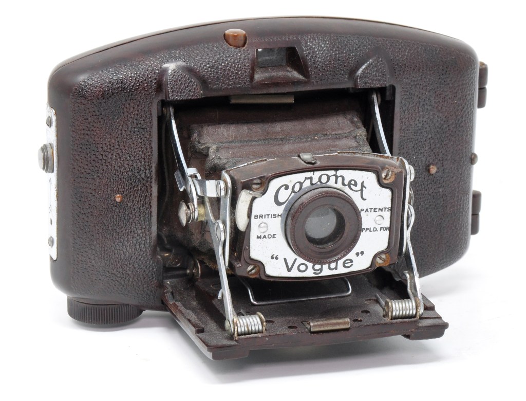 Coronet Vogue, which took V-35 film