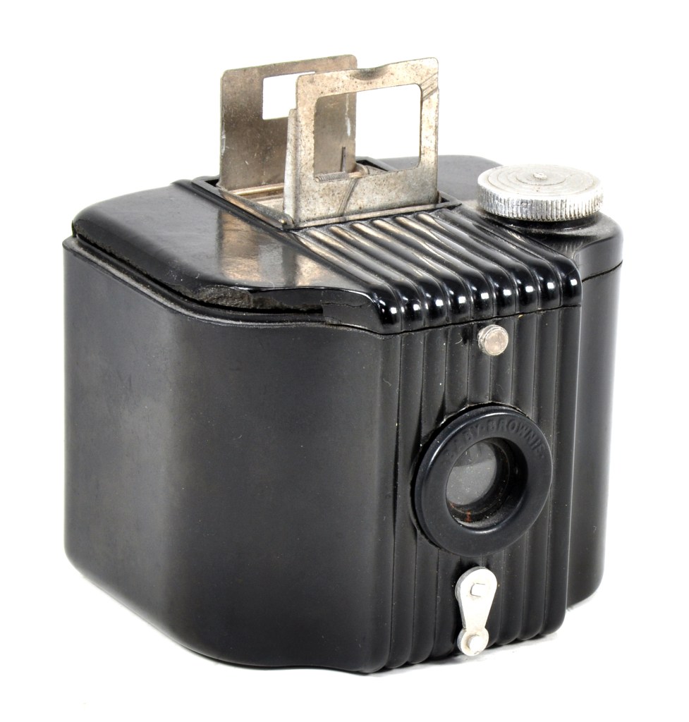 The Baby Brownie, another that used Bakelite to shape a different body style