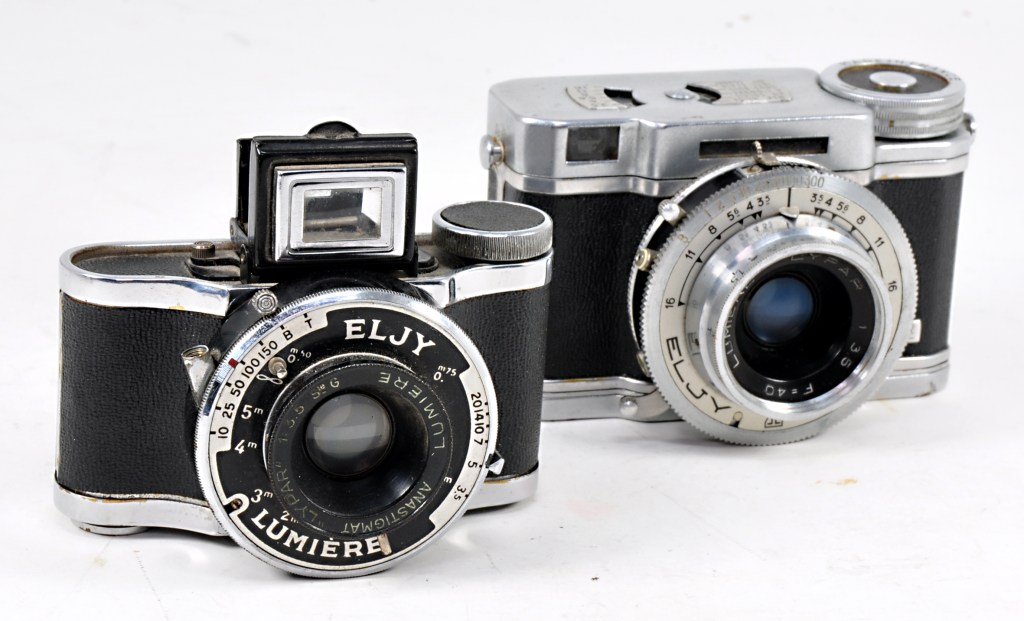 Two models of the Lumiére Eljy: the original styling (left) and the Club