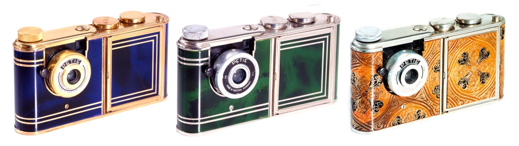 Petie Vanities that built the cameras into ladies' compacts