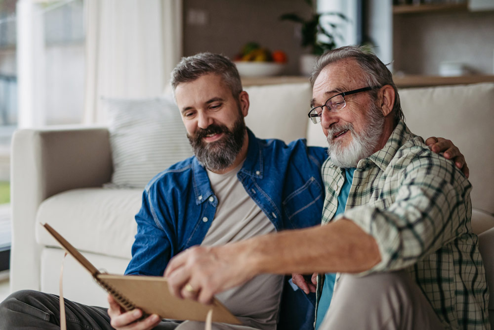 Looking at photos good for mental health