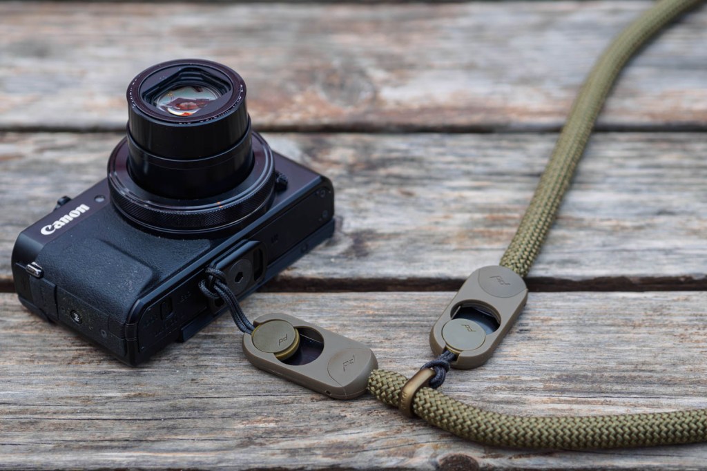 Peak Design Form Rope strap converted to a loop.