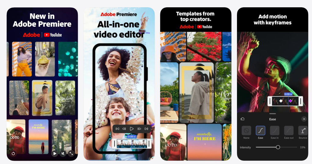 Adobe Premiere for iPhone replaces Adobe Premiere Rush