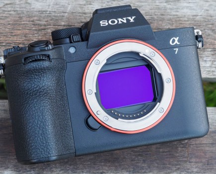 Sony Alpha A7 V 33MP partially-stacked CMOS sensor.
