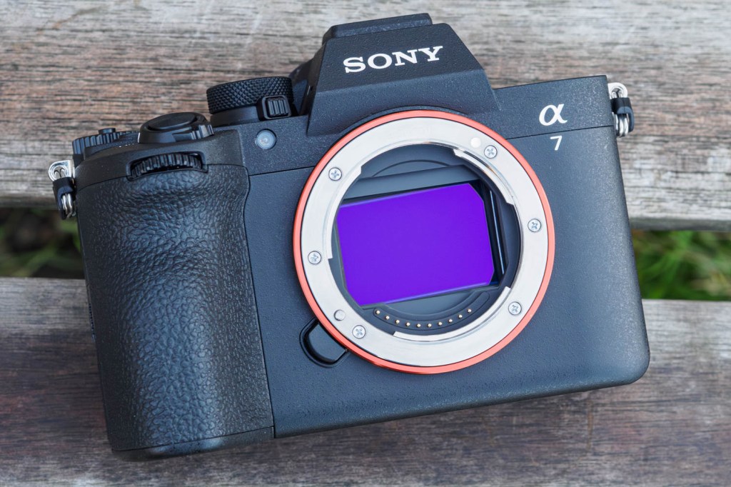 Sony Alpha A7 V 33MP partially-stacked CMOS sensor.