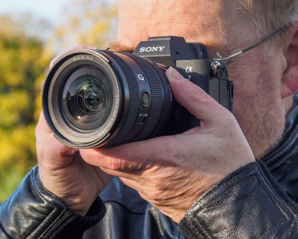 Sony Alpha A7 V in use with FE 20-70mm F4 zoom.