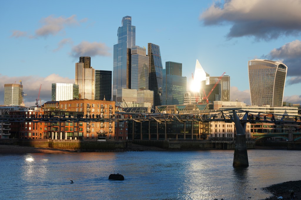 Sony A7 V London city skyline sample image